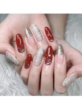 インプレス 鶴見店(Impress)/みらーチェックネイル