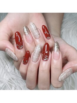 インプレス 鶴見店(Impress)/みらーチェックネイル