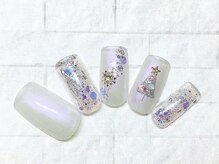 アルセア 上野御徒町店(Alcea)/クリスマス　キラキラネイル