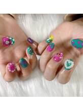 ネイルミュウ(Nail miu)/#ミッキー＆ミニーネイル