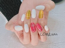 ローバ(LOBA)/チェックネイル