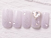 ネイルメゾン 渋谷店(NAIL MAISON)/キラキラハートラメ韓国¥6980