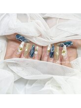 アン ジョーヌドラゴ/【ロングネイル】ターコイズ