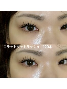 バニーアイズ 博多店(Bunny eyes)/フラットラッシュ120本メニュー