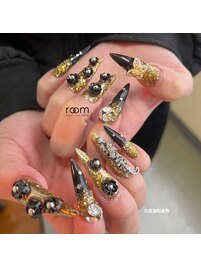 ゴージャス×成人式ネイル