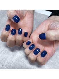 ネイビーワンカラー