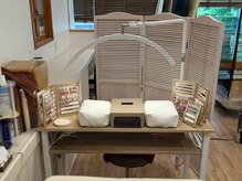 グロウ センター南(GLOW)の雰囲気(美容室の一画で落ち着いた雰囲気の店内です♪センター南セン北)