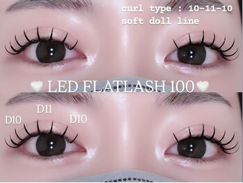 プラス ファースト(Plus 1st)/LEDフラットラッシュ100