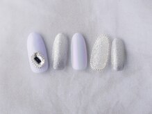 ネイルプラザ 河原町OPA店(NAIL PLAZA)/ピクシー×パープルネイル