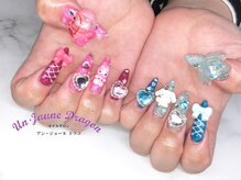 アン ジョーヌドラゴ/【ロングネイル】ゴテゴテネイル