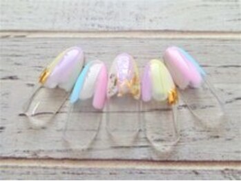 ブランロール 中目黒店(Blanl'or)/塗りかけネイル