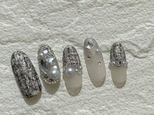 ソウ 難波店 nail salon Sou/ツイードnail