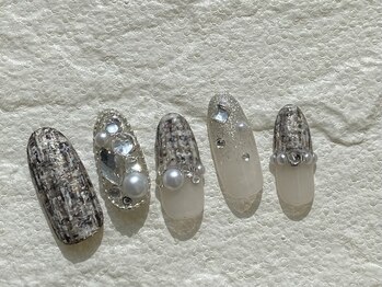 ソウ 難波店 nail salon Sou/ツイードnail