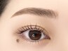 【まつげ補修ケラチンTR付】　まつげパーマ＋美眉スタイリング