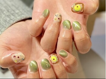 某テーマパークネイル(^^♪