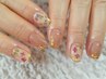 【yumi担当】ハンド季節のお花アート♪口コミ投稿で１本アートプレゼント！
