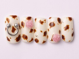 アニマルバラ牛柄12050yen