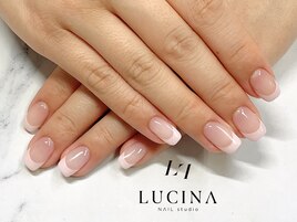 c-308 ピンクフレンチネイル