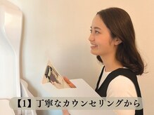 ヨサパーク モコ 蔵前(YOSA PARK moco)/【1】丁寧な カウンセリングから