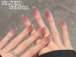 ちゅるちゅるチークネイル