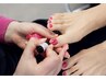 ☆フットマニキュアコース☆¥5500