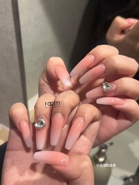 ベイビーブーマー×ロングネイル