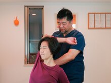 イルカプラン/広背筋ストレッチ