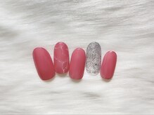 モンスリールネイル(Mon sourire nail)/【ハンド】定額アート6100円