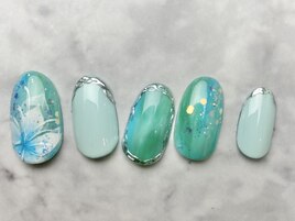 【初回オフ無料】フラワーネイル