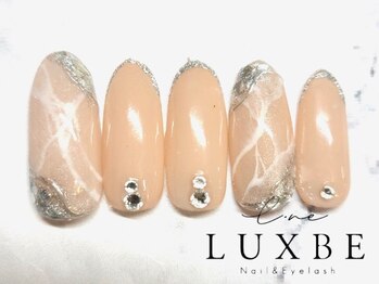 ラックスビー ネイルアンドアイラッシュ 阿倍野ルシアス店(LUXBE)/ＬBデザインコース