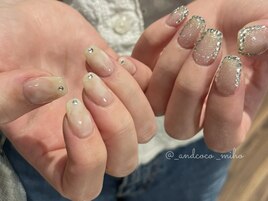 キラキラ × White