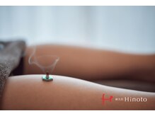 ヒノト(Hinoto)の雰囲気（マッサージやお灸の施術も可能です。背中や腰へのお灸も◎）