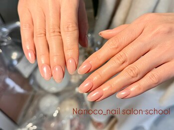 ナノコネイル 大泉学園(Nanoco_nail)/ミラーワンカラー