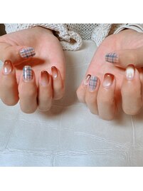 チェックネイル&マグネット