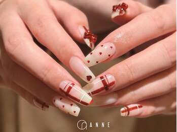 アンネ 梅田 GRACE店(ANNE)の写真/【当店人気No.1／Monthlyデザインコース】迷ったらこれ♪毎月変わる最旬のデザインがお得に楽しめる◎