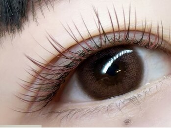 エヌズルームアイラッシュ(N's room eyelash)の写真/【豊富なカラーバリエーションで周りと差のつく目元へ♪】透け感たっぷりニュアンスカラーが得意