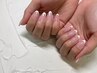 【nail/hand】 フレンチ・カラーグラデーション