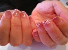 アロアロネイル(aloalo nail)/美しく繊細な手書きお花ｎａｉｌ