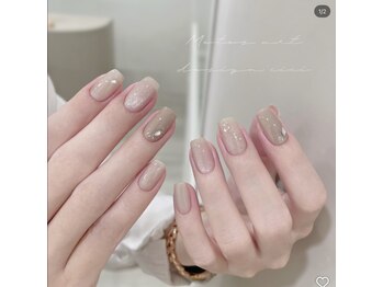 スターワン(STAR ONE)の写真/【大宮駅より徒歩5分☆】大切なイベントや特別な日にもぴったりのデザインを◎華やかで上品な指先を演出♪