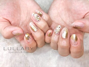 ララバイ 恵比寿店(LULLABY)/塗りかけ　ゴールドミラー