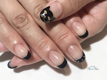 メールメール 和光市本店(MereMer)/猫耳フレンチネイル 