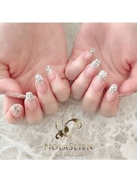 2022夏　ガラスフレンチグラデ