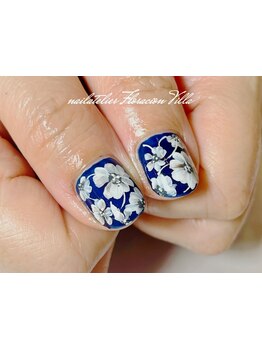 手描きアートが得意なサロン