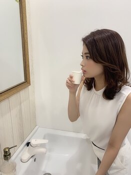 シャイニー 掛川店(shiny)/お口をすすぎに洗面台へ　10