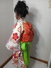 【七五三（衣装持ち込み）/着付】（7歳）　￥7000