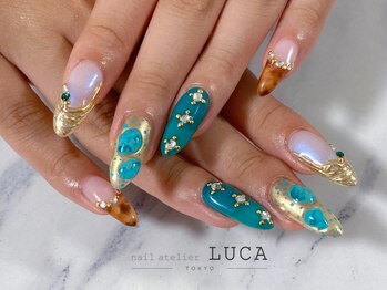 ネイルアトリエルカ(nail atelier LUCA)/W-288 カジュアルポップネイル