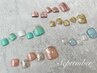 月金土限定◎MEI 　FOOT【新規/オフ込】毎月変わる!トレンド定額アート￥6600