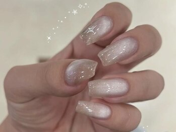 ジェミーネイル エビス(Jemiy nail ebisu)/うるうる水光マグネットラメ