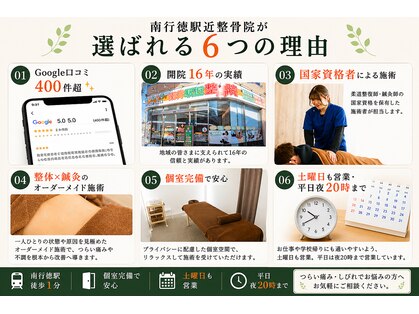 南行駅近整骨院の写真