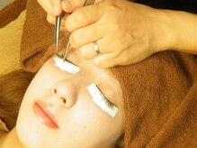 アンジェリーク 八王子店/自まつ毛1本1本に丁寧に装着！